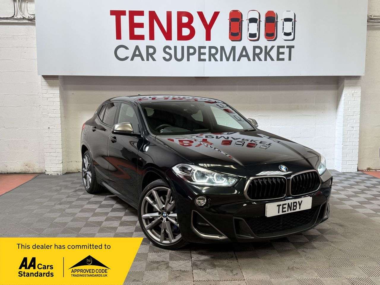 A 2019 BMW X2 2.0 M35i SUV 5dr Petrol Auto xDrive Euro 6 (s/s) (306 ps) REV CAM+TECH PACK A 2019 BMW X2 2.0 M35i SUV 5dr Petrol Auto xDrive Euro 6 (s/s) (306 ps) REV CAM+TECH PACK