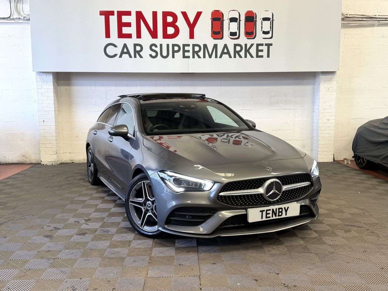 A 2019 MERCEDES-BENZ CLA 2.0 CLA220d AMG Line (Premium Plus) Shooting Brake 5dr Diesel 8G-DCT Euro 6 A 2019 MERCEDES-BENZ CLA 2.0 CLA220d AMG Line (Premium Plus) Shooting Brake 5dr Diesel 8G-DCT Euro 6