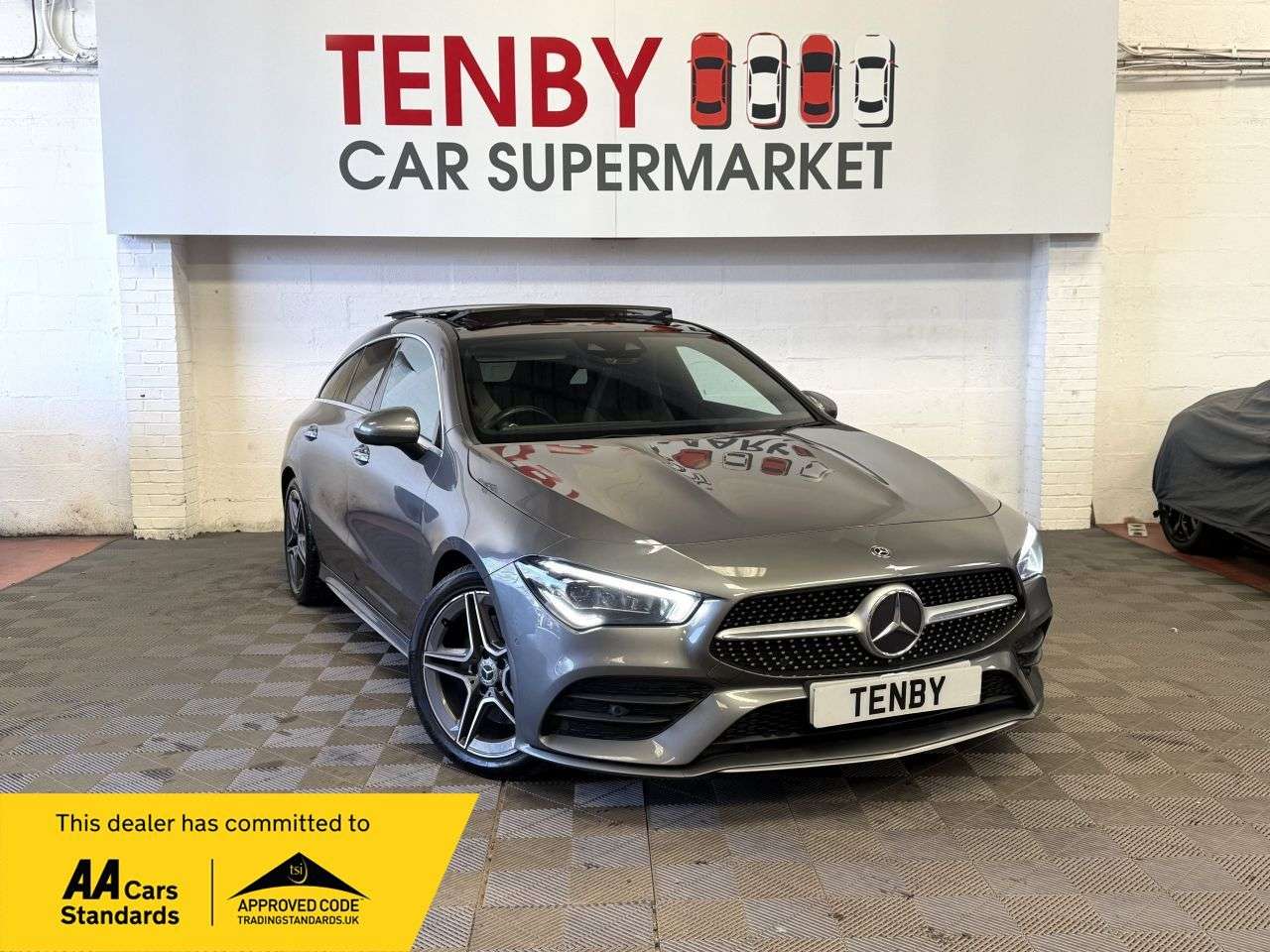 A 2019 MERCEDES-BENZ CLA 2.0 CLA220d AMG Line (Premium Plus) Shooting Brake 5dr Diesel 8G-DCT Euro 6 A 2019 MERCEDES-BENZ CLA 2.0 CLA220d AMG Line (Premium Plus) Shooting Brake 5dr Diesel 8G-DCT Euro 6