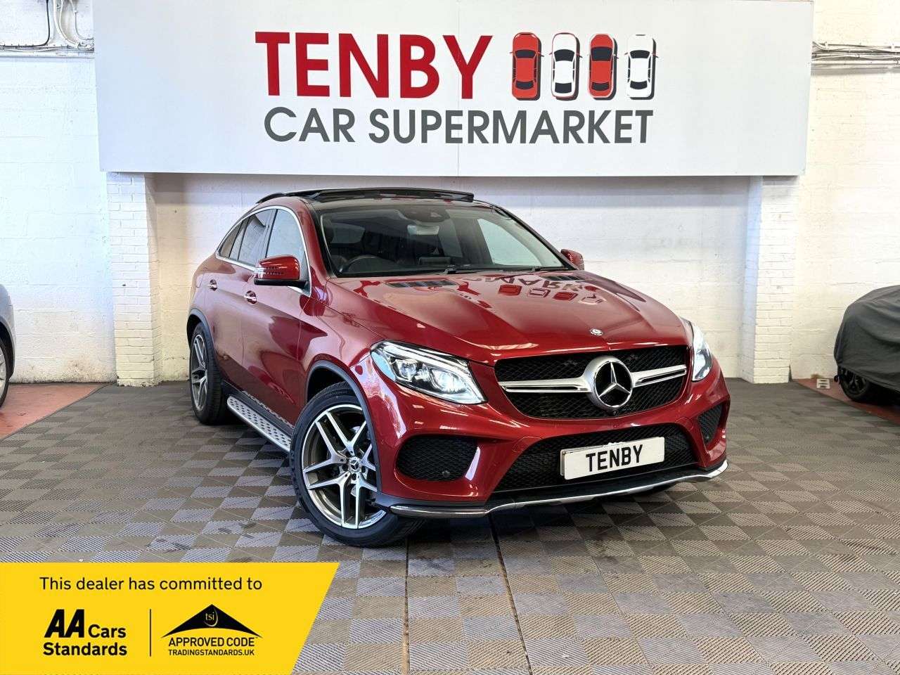 A 2017 MERCEDES-BENZ GLE 3.0 GLE350d V6 AMG Line (Premium Plus) Coupe 5dr Diesel G-Tronic 4MATIC Eur A 2017 MERCEDES-BENZ GLE 3.0 GLE350d V6 AMG Line (Premium Plus) Coupe 5dr Diesel G-Tronic 4MATIC Eur
