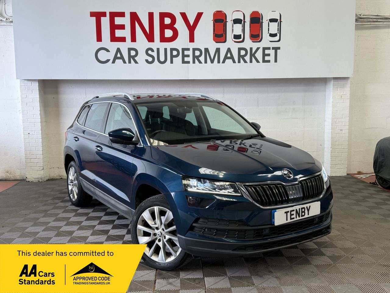 A 2018 SKODA KAROQ 1.5 TSI ACT SE L SUV 5dr Petrol DSG Euro 6 (s/s) (150 ps) CARPLAY+REV CAM+F A 2018 SKODA KAROQ 1.5 TSI ACT SE L SUV 5dr Petrol DSG Euro 6 (s/s) (150 ps) CARPLAY+REV CAM+F