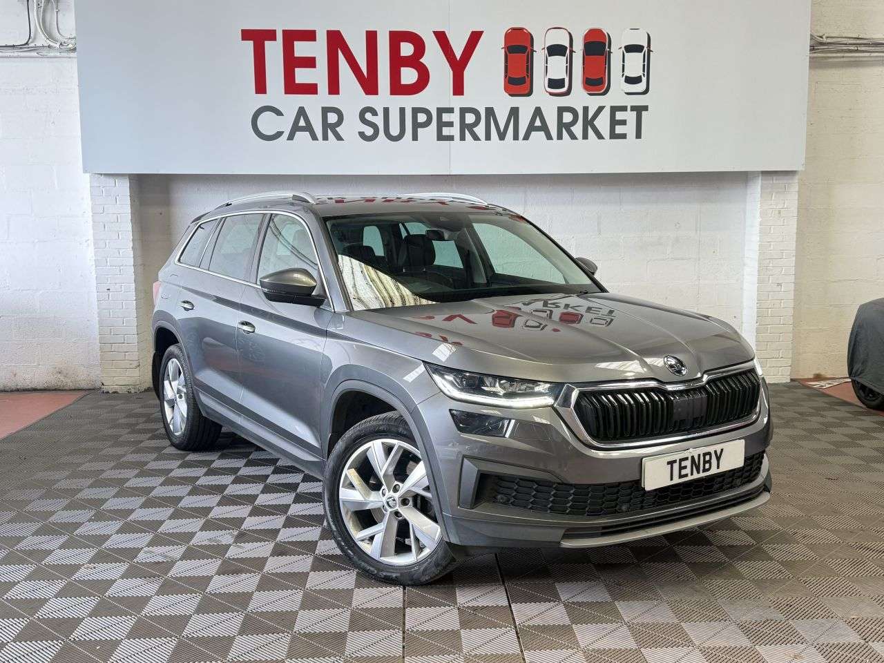 A 2022 SKODA KODIAQ 2.0 TDI SE L SUV 5dr Diesel DSG Euro 6 (s/s) (7 Seat) (150 ps) A 2022 SKODA KODIAQ 2.0 TDI SE L SUV 5dr Diesel DSG Euro 6 (s/s) (7 Seat) (150 ps)