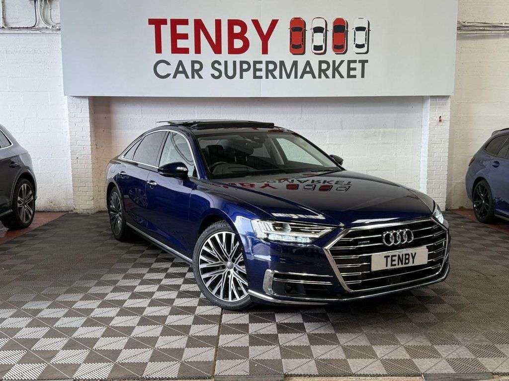 A 2018 AUDI A8 3.0 TDI V6 50 Saloon 4dr Diesel Tiptronic quattro Euro 6 (s/s) (286 ps) 360 A 2018 AUDI A8 3.0 TDI V6 50 Saloon 4dr Diesel Tiptronic quattro Euro 6 (s/s) (286 ps) 360
