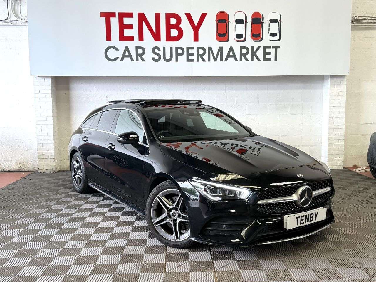 A 2020 MERCEDES-BENZ CLA 1.3 CLA200 AMG Line (Premium Plus 2) Shooting Brake 5dr Petrol 7G-DCT Euro A 2020 MERCEDES-BENZ CLA 1.3 CLA200 AMG Line (Premium Plus 2) Shooting Brake 5dr Petrol 7G-DCT Euro