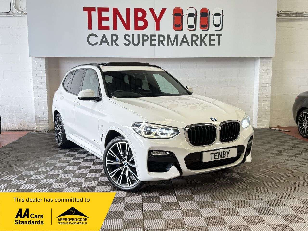 A 2018 BMW X3 2.0 20d M Sport SUV 5dr Diesel Auto xDrive Euro 6 (s/s) (190 ps) MSPORT PLU A 2018 BMW X3 2.0 20d M Sport SUV 5dr Diesel Auto xDrive Euro 6 (s/s) (190 ps) MSPORT PLU