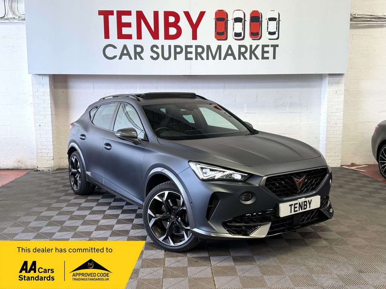 A 2022 CUPRA FORMENTOR 2.0 TSI VZ2 SUV 5dr Petrol DSG 4Drive Euro 6 (s/s) (310 ps) HTD STR+LANE AS A 2022 CUPRA FORMENTOR 2.0 TSI VZ2 SUV 5dr Petrol DSG 4Drive Euro 6 (s/s) (310 ps) HTD STR+LANE AS