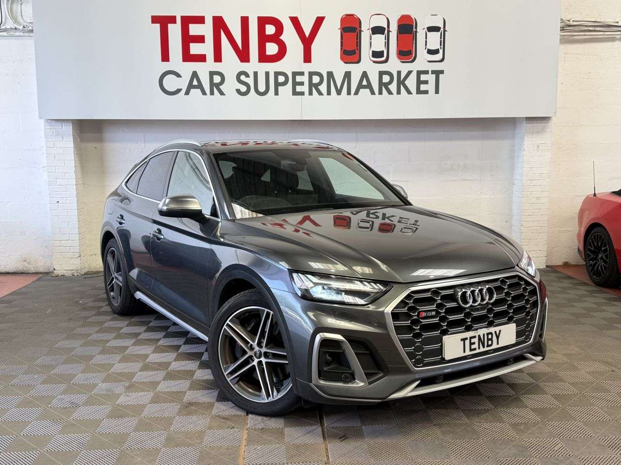 A 2022 AUDI SQ5 3.0 TDI V6 Sportback 5dr Diesel Tiptronic quattro Euro 6 (s/s) (341 ps) CAR A 2022 AUDI SQ5 3.0 TDI V6 Sportback 5dr Diesel Tiptronic quattro Euro 6 (s/s) (341 ps) CAR