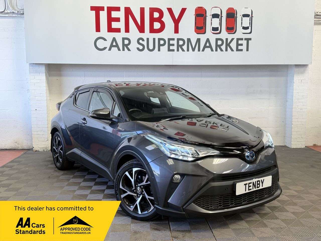 A 2021 TOYOTA C-HR 1.8 VVT-h Design SUV 5dr Petrol Hybrid CVT Euro 6 (s/s) (122 ps) AUTO HLIGH A 2021 TOYOTA C-HR 1.8 VVT-h Design SUV 5dr Petrol Hybrid CVT Euro 6 (s/s) (122 ps) AUTO HLIGH