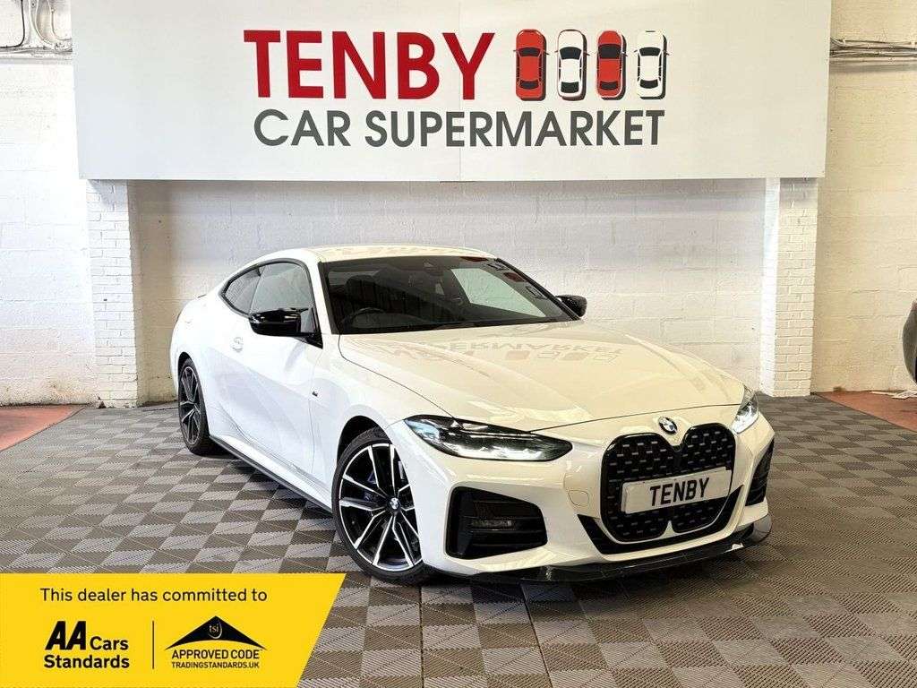 A 2022 BMW 4 SERIES 3.0 430d MHT M Sport Coupe 2dr Diesel Hybrid Auto xDrive Euro 6 (s/s) (286 A 2022 BMW 4 SERIES 3.0 430d MHT M Sport Coupe 2dr Diesel Hybrid Auto xDrive Euro 6 (s/s) (286