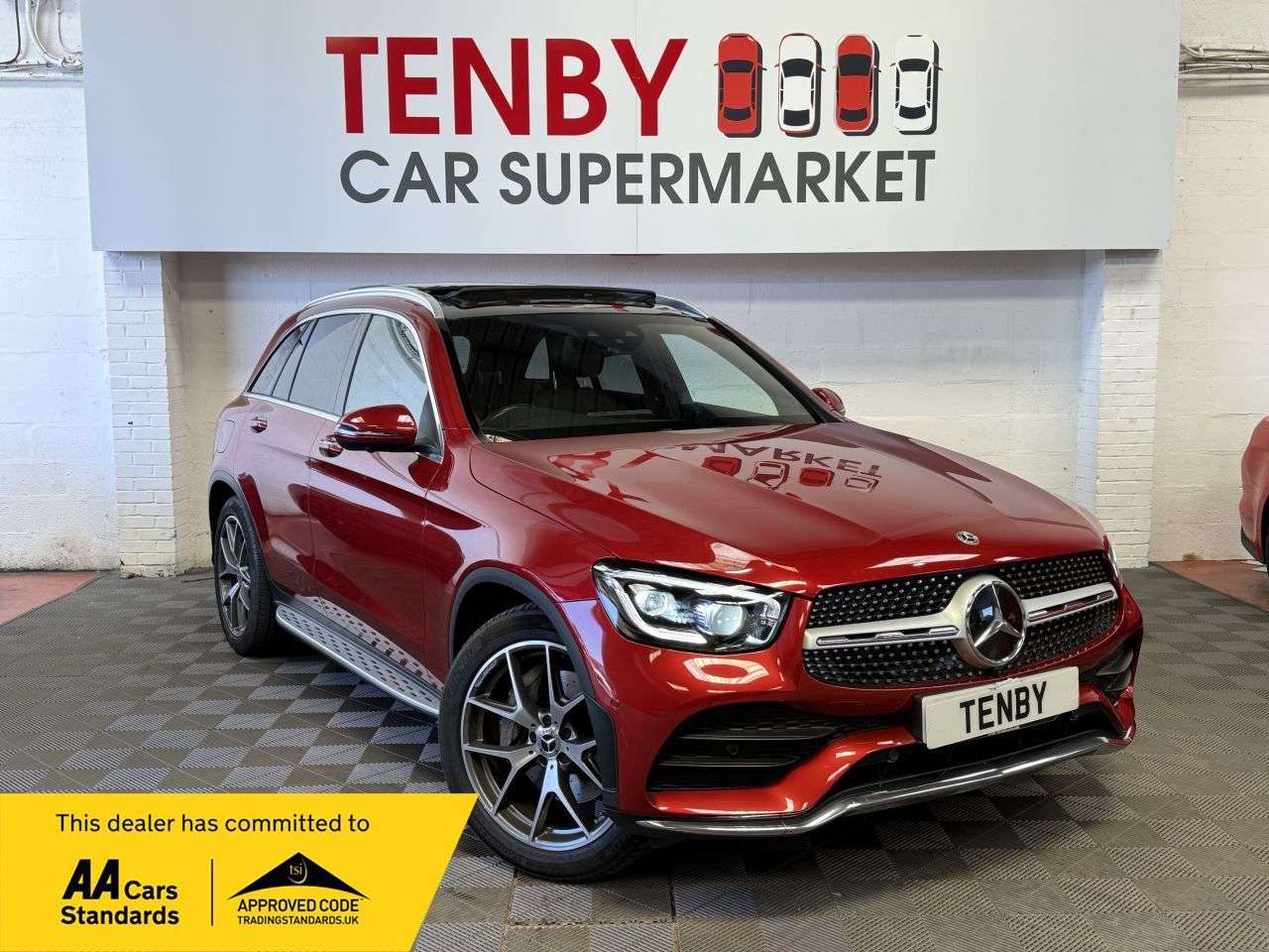 A 2021 MERCEDES-BENZ GLC 2.0 GLC300d AMG Line (Premium Plus) SUV 5dr Diesel G-Tronic+ 4MATIC Euro 6 A 2021 MERCEDES-BENZ GLC 2.0 GLC300d AMG Line (Premium Plus) SUV 5dr Diesel G-Tronic+ 4MATIC Euro 6