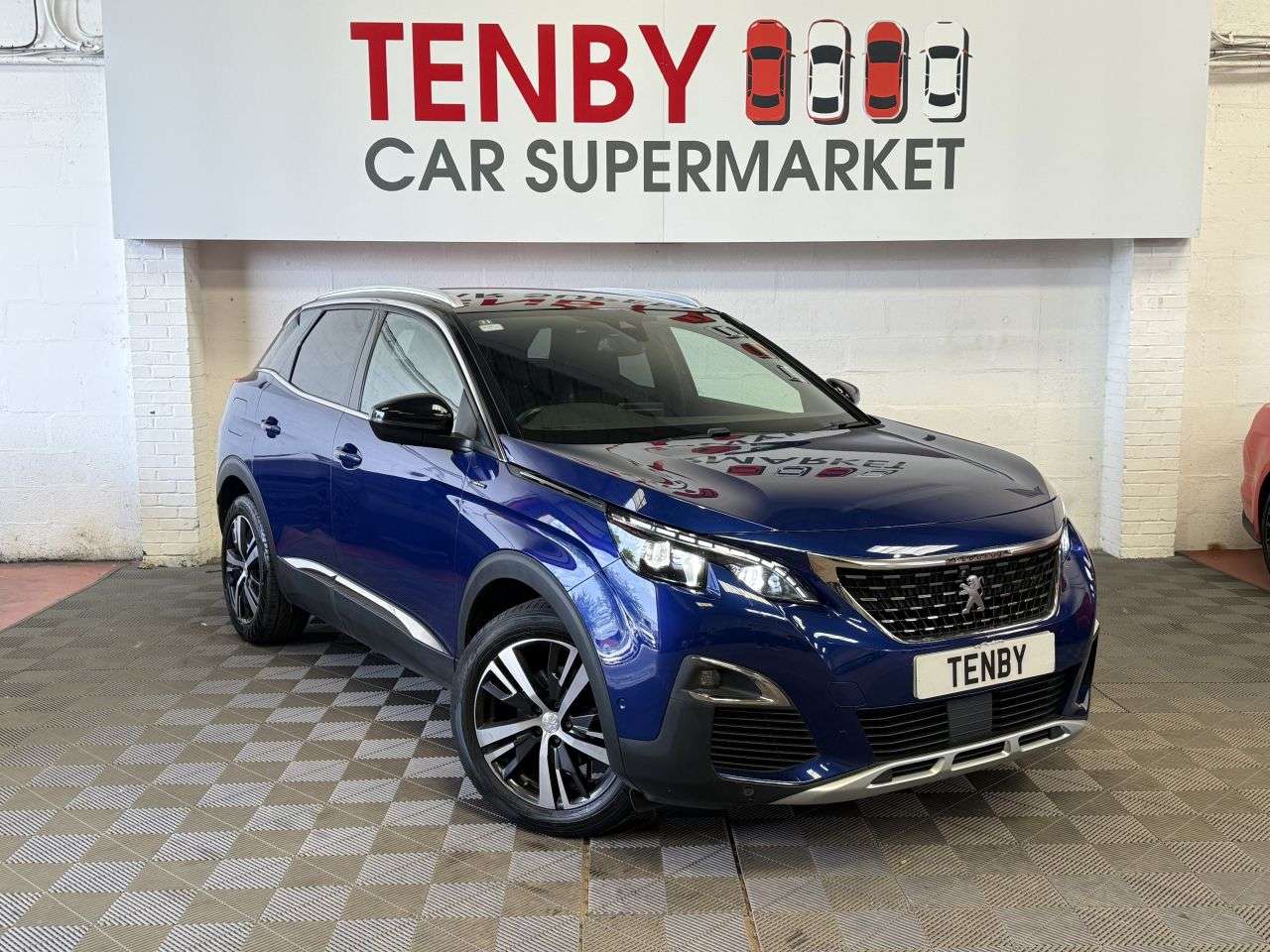 A 2019 PEUGEOT 3008 1.6 PureTech GT Line SUV 5dr Petrol EAT Euro 6 (s/s) (180 ps) FHTD SEATS+RE A 2019 PEUGEOT 3008 1.6 PureTech GT Line SUV 5dr Petrol EAT Euro 6 (s/s) (180 ps) FHTD SEATS+RE