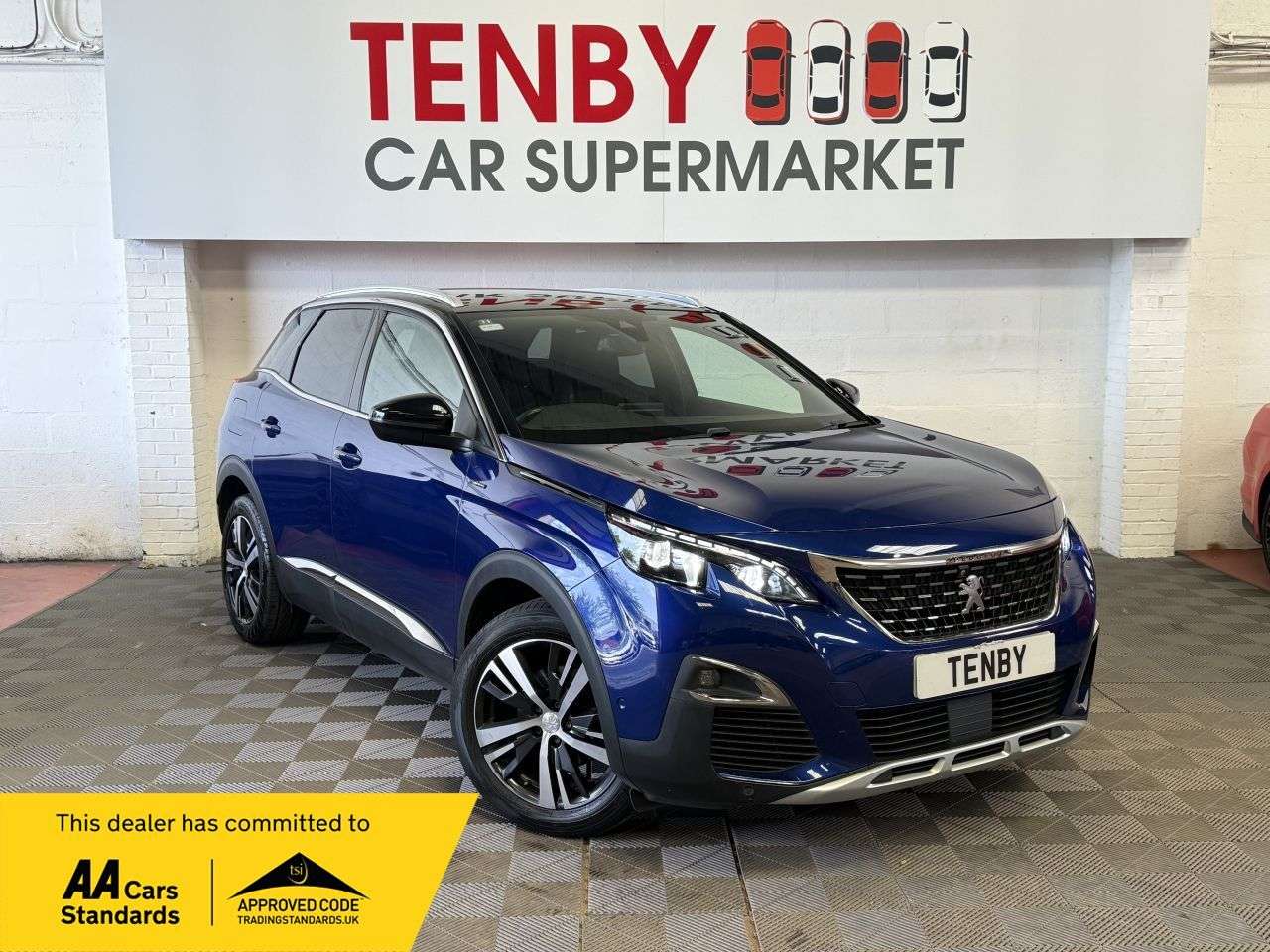 A 2019 PEUGEOT 3008 1.6 PureTech GT Line SUV 5dr Petrol EAT Euro 6 (s/s) (180 ps) FHTD SEATS+RE A 2019 PEUGEOT 3008 1.6 PureTech GT Line SUV 5dr Petrol EAT Euro 6 (s/s) (180 ps) FHTD SEATS+RE