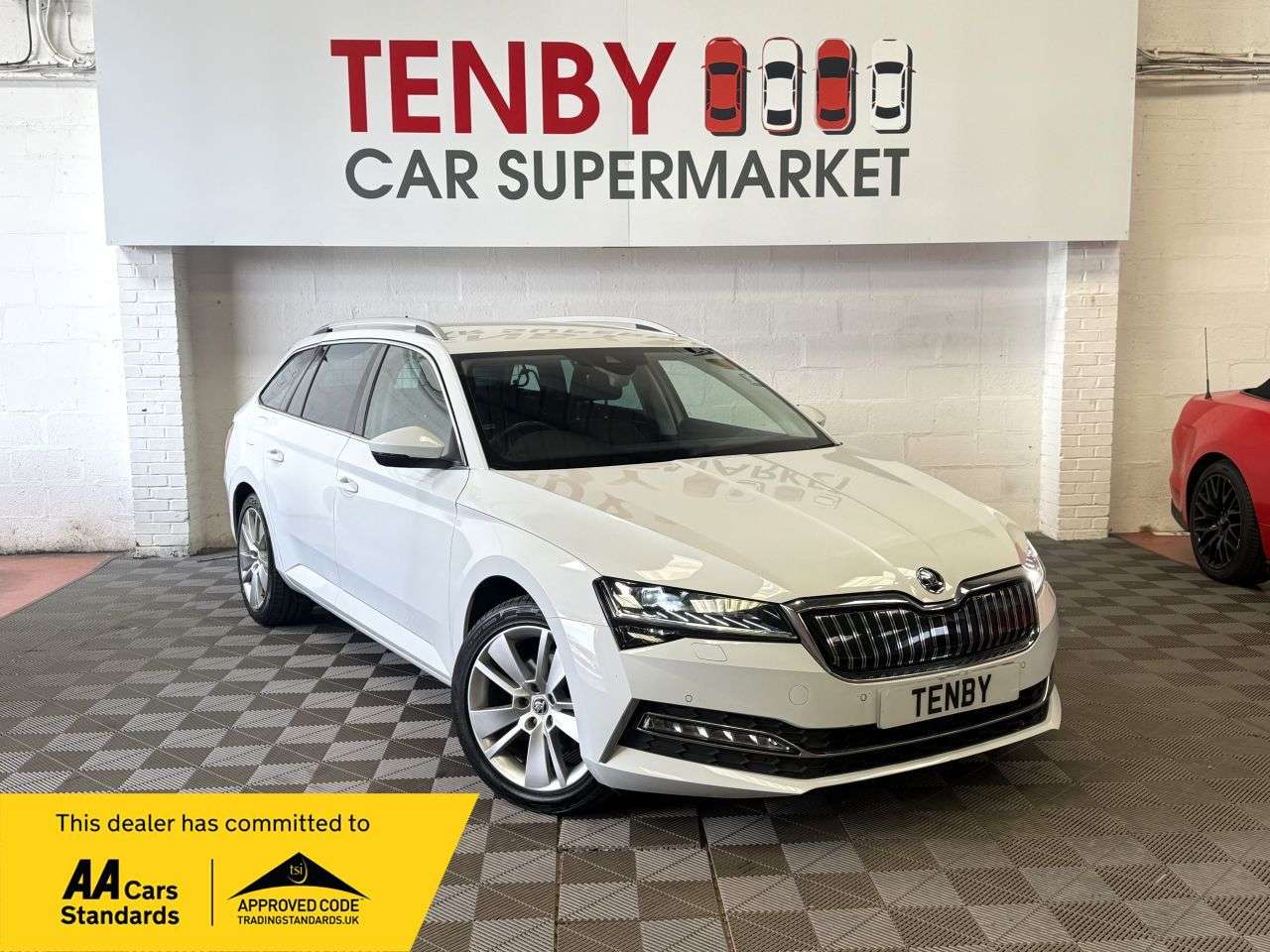 A 2021 SKODA SUPERB 1.4 TSI iV 13kWh SE L Estate 5dr Petrol Plug-in Hybrid DSG Euro 6 (s/s) (21 A 2021 SKODA SUPERB 1.4 TSI iV 13kWh SE L Estate 5dr Petrol Plug-in Hybrid DSG Euro 6 (s/s) (21