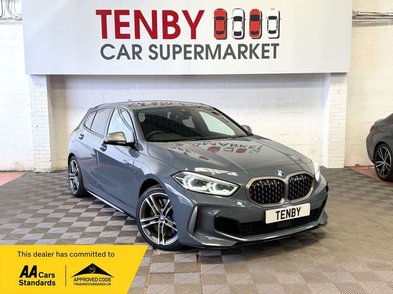 A 2020 BMW M135I 2.0 M135i Hatchback 5dr Petrol Auto xDrive Euro 6 (s/s) (306 ps) HUD+TECH P A 2020 BMW M135I 2.0 M135i Hatchback 5dr Petrol Auto xDrive Euro 6 (s/s) (306 ps) HUD+TECH P