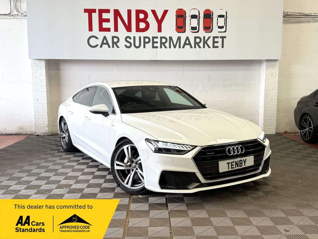 A 2018 AUDI A7 3.0 TDI V6 50 S line Sportback 5dr Diesel Tiptronic quattro Euro 6 (s/s) (2 A 2018 AUDI A7 3.0 TDI V6 50 S line Sportback 5dr Diesel Tiptronic quattro Euro 6 (s/s) (2
