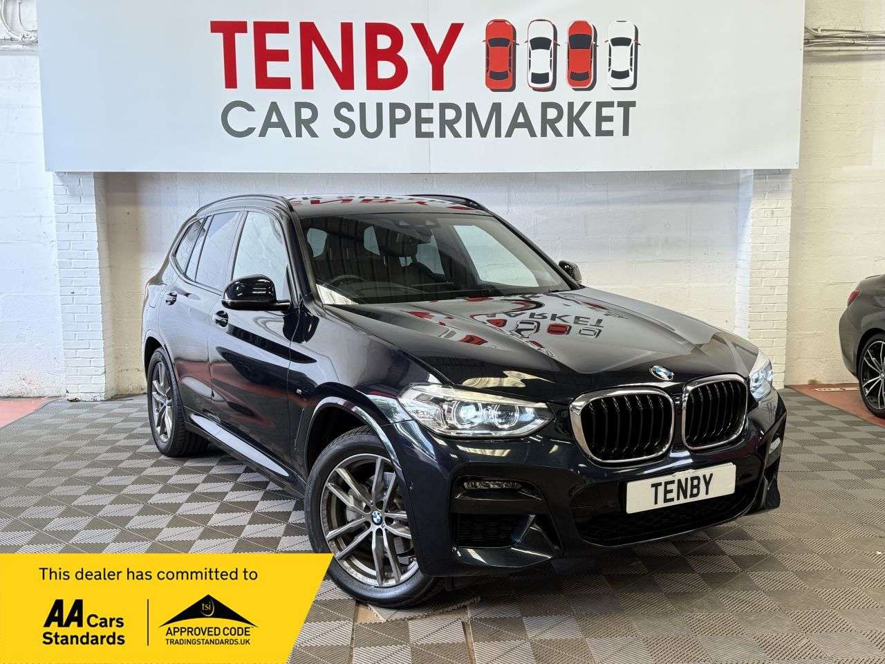 A 2020 BMW X3 2.0 20d MHT M Sport SUV 5dr Diesel Hybrid Auto xDrive Euro 6 (s/s) (190 ps) A 2020 BMW X3 2.0 20d MHT M Sport SUV 5dr Diesel Hybrid Auto xDrive Euro 6 (s/s) (190 ps)