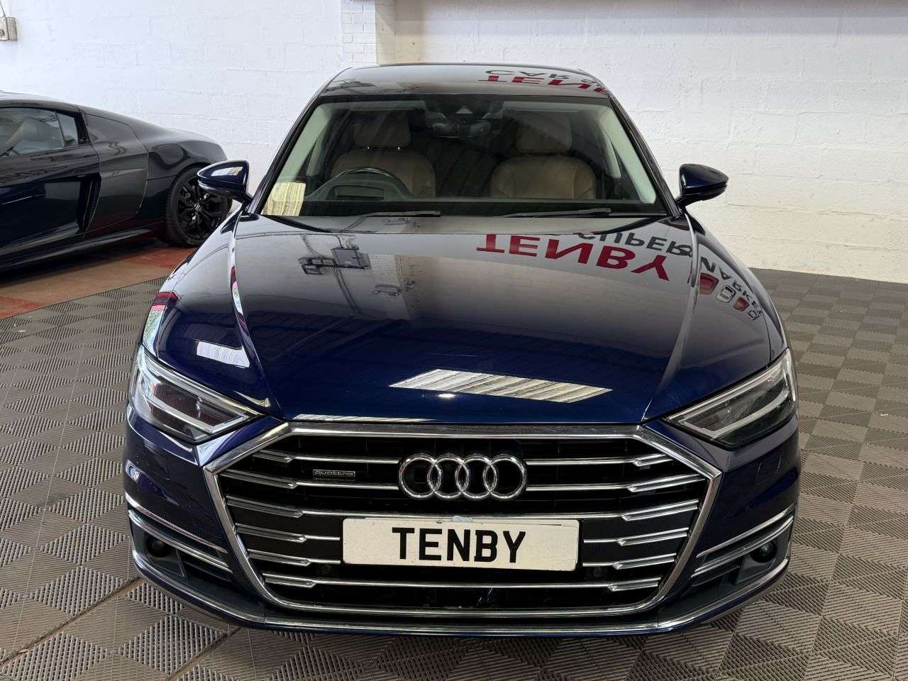 A 2018 AUDI A8 3.0 TFSI V6 55 Saloon 4dr Petrol Tiptronic quattro Euro 6 (s/s) LWB (340 ps A 2018 AUDI A8 3.0 TFSI V6 55 Saloon 4dr Petrol Tiptronic quattro Euro 6 (s/s) LWB (340 ps