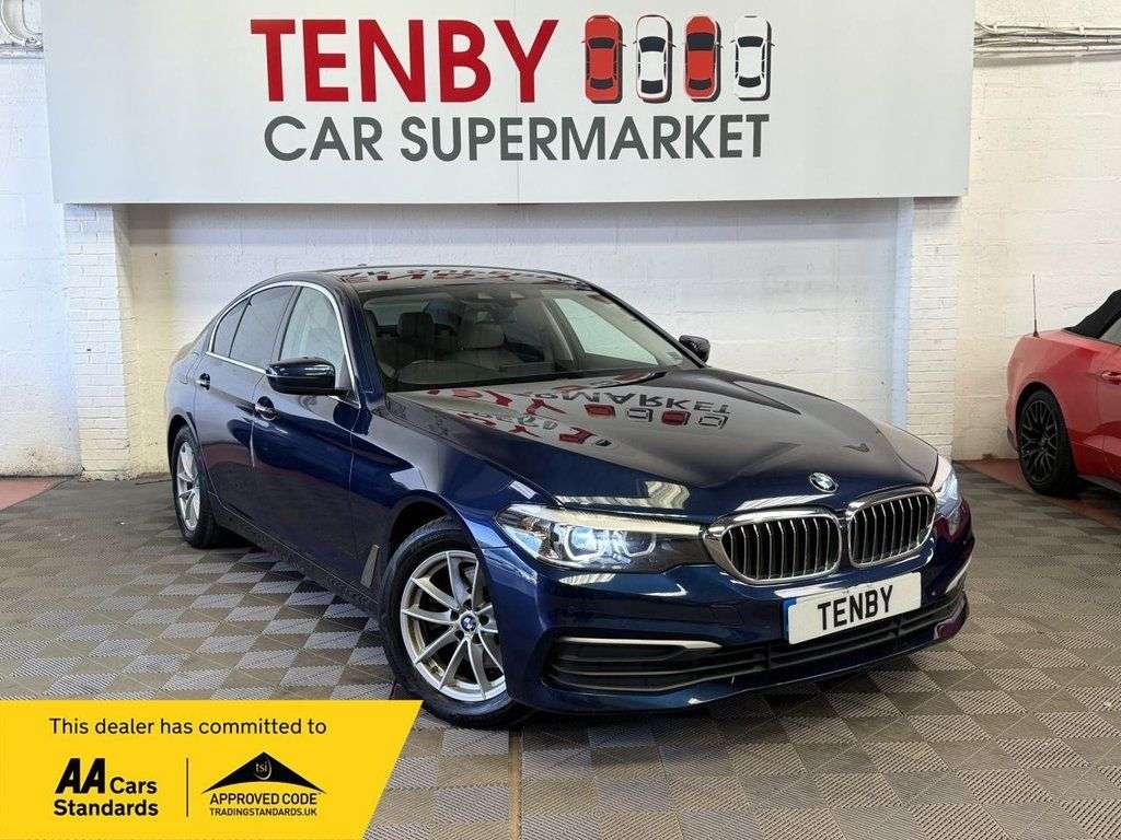 A 2017 BMW 5 SERIES 2.0 520d SE Saloon 4dr Diesel Auto Euro 6 (s/s) (190 ps) MEDITERRANEAN BLUE A 2017 BMW 5 SERIES 2.0 520d SE Saloon 4dr Diesel Auto Euro 6 (s/s) (190 ps) MEDITERRANEAN BLUE