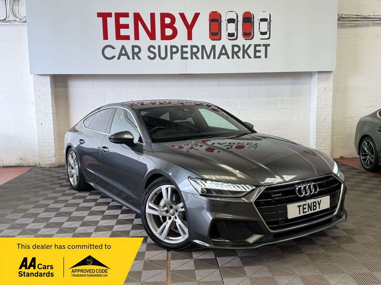A 2019 AUDI A7 3.0 TDI V6 45 S line Sportback 5dr Diesel Tiptronic quattro Euro 6 (s/s) (2 A 2019 AUDI A7 3.0 TDI V6 45 S line Sportback 5dr Diesel Tiptronic quattro Euro 6 (s/s) (2