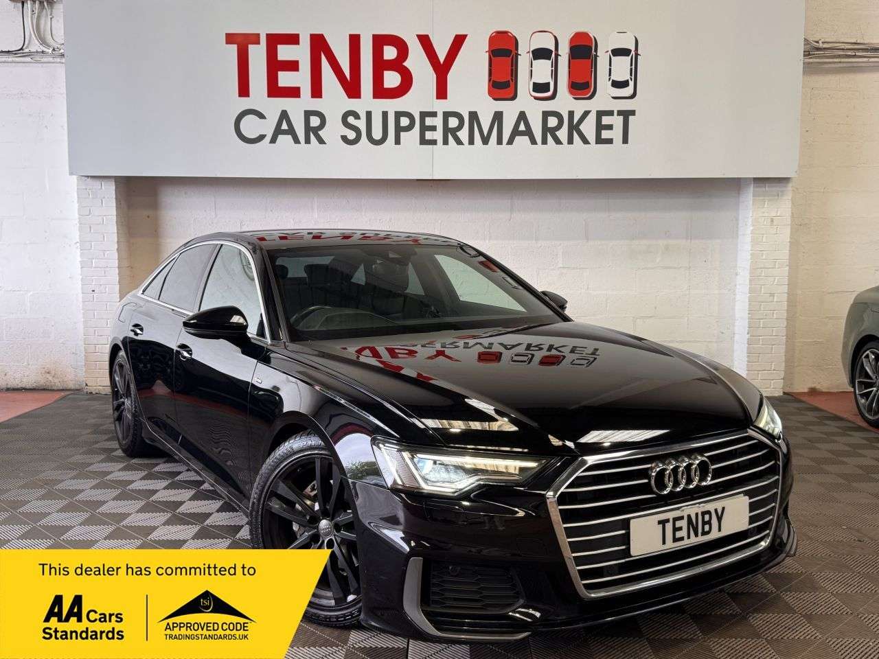 A 2018 AUDI A6 SALOON 2.0 TDI 40 S line Saloon 4dr Diesel S Tronic Euro 6 (s/s) (204 ps) FHTD SEA A 2018 AUDI A6 SALOON 2.0 TDI 40 S line Saloon 4dr Diesel S Tronic Euro 6 (s/s) (204 ps) FHTD SEA