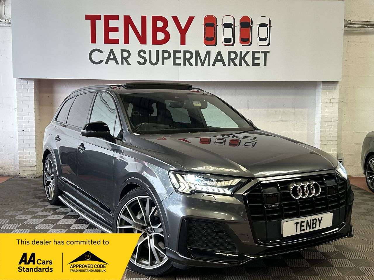 A 2020 AUDI Q7 3.0 TDI V6 50 Vorsprung SUV 5dr Diesel Tiptronic quattro Euro 6 (s/s) (286 A 2020 AUDI Q7 3.0 TDI V6 50 Vorsprung SUV 5dr Diesel Tiptronic quattro Euro 6 (s/s) (286