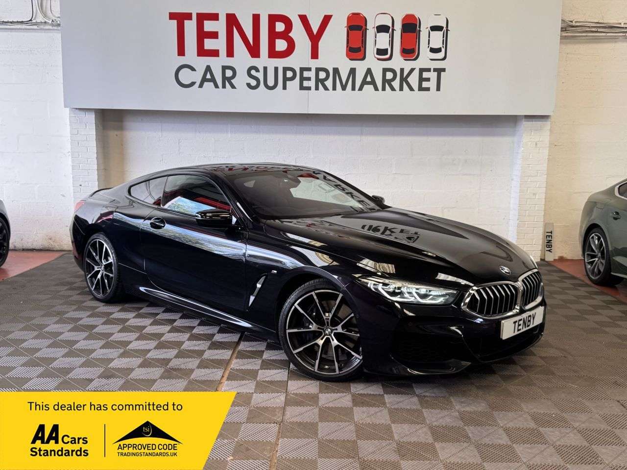 A 2020 BMW 8 SERIES 3.0 840i Coupe 2dr Petrol Steptronic Euro 6 (s/s) (340 ps) ICON ADPT+BLACK A 2020 BMW 8 SERIES 3.0 840i Coupe 2dr Petrol Steptronic Euro 6 (s/s) (340 ps) ICON ADPT+BLACK