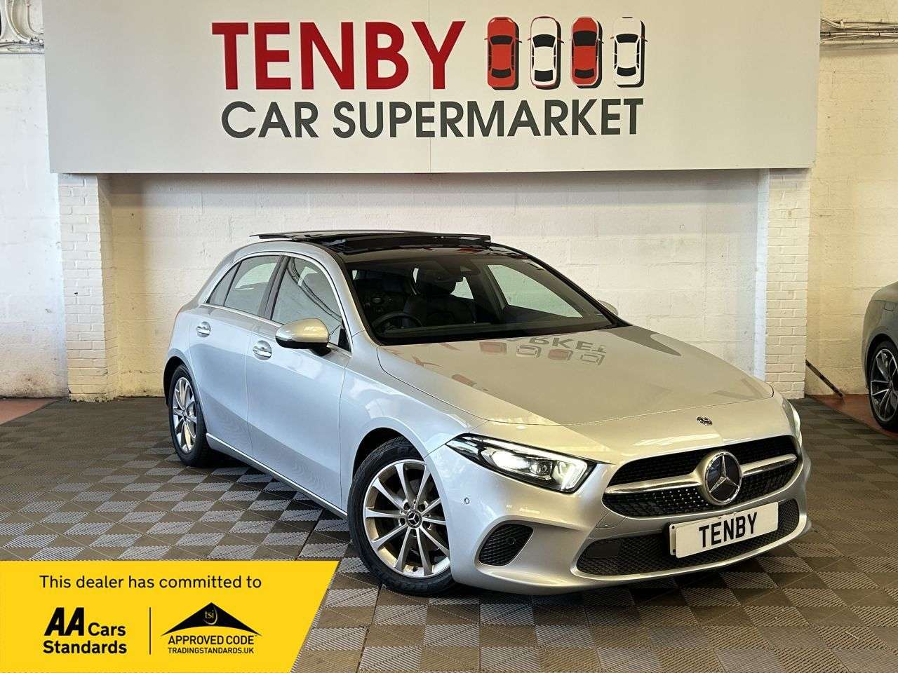 A 2019 MERCEDES-BENZ A CLASS 1.5 A180d Sport (Premium Plus) Hatchback 5dr Diesel 7G-DCT Euro 6 (s/s) (11 A 2019 MERCEDES-BENZ A CLASS 1.5 A180d Sport (Premium Plus) Hatchback 5dr Diesel 7G-DCT Euro 6 (s/s) (11