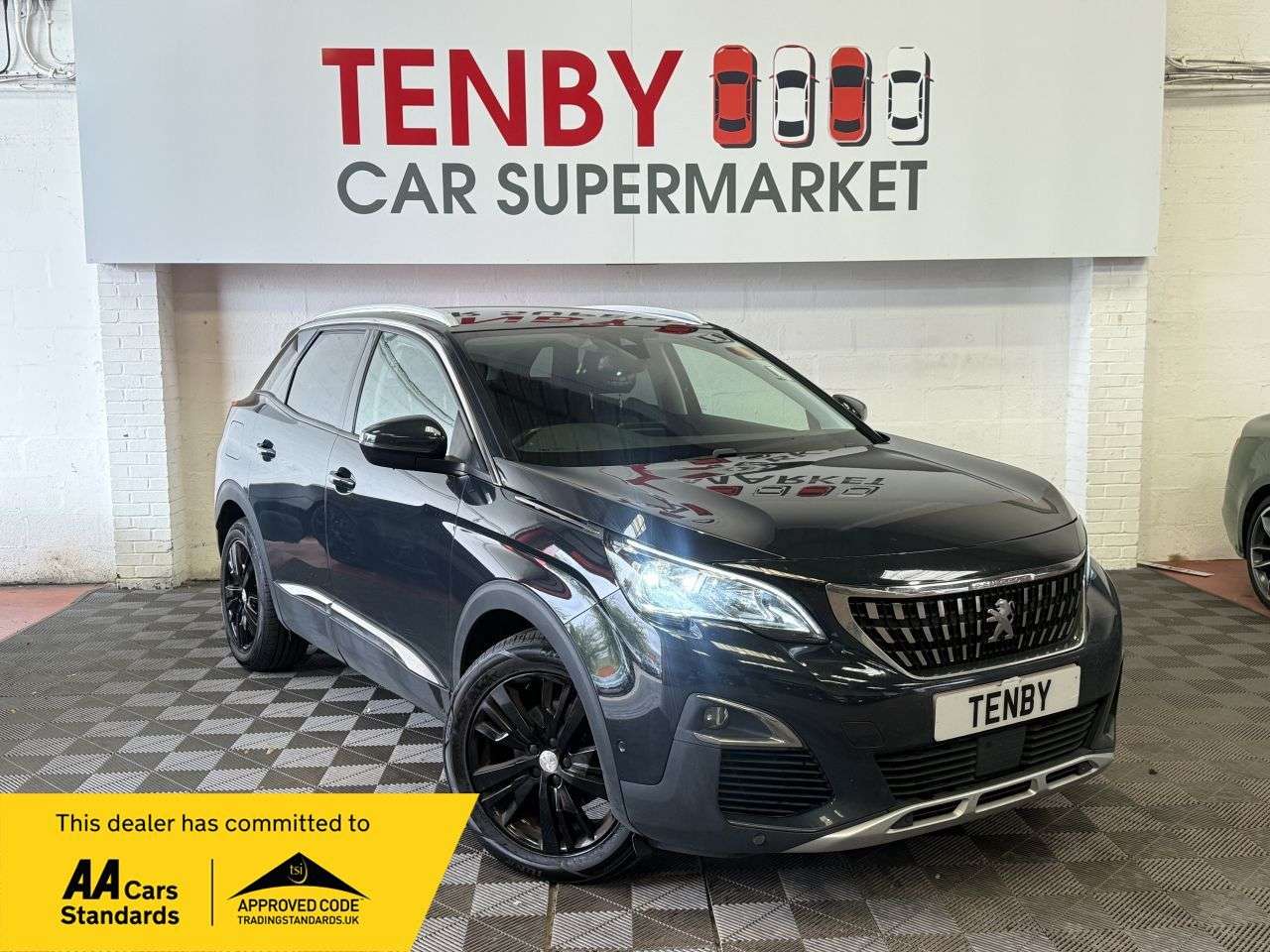 A 2018 PEUGEOT 3008 1.5 1.5 BlueHDi Allure SUV 5dr Diesel EAT Euro 6 (s/s) (130 ps) 5d AUTO 129 A 2018 PEUGEOT 3008 1.5 1.5 BlueHDi Allure SUV 5dr Diesel EAT Euro 6 (s/s) (130 ps) 5d AUTO 129