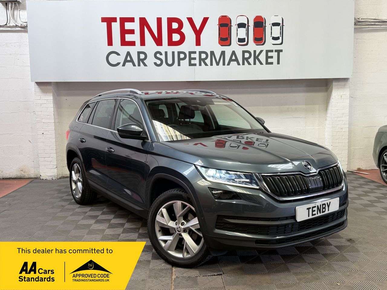 A 2018 SKODA KODIAQ 2.0 TDI Edition SUV 5dr Diesel DSG 4WD Euro 6 (s/s) (7 Seat) (150 ps) FULL A 2018 SKODA KODIAQ 2.0 TDI Edition SUV 5dr Diesel DSG 4WD Euro 6 (s/s) (7 Seat) (150 ps) FULL