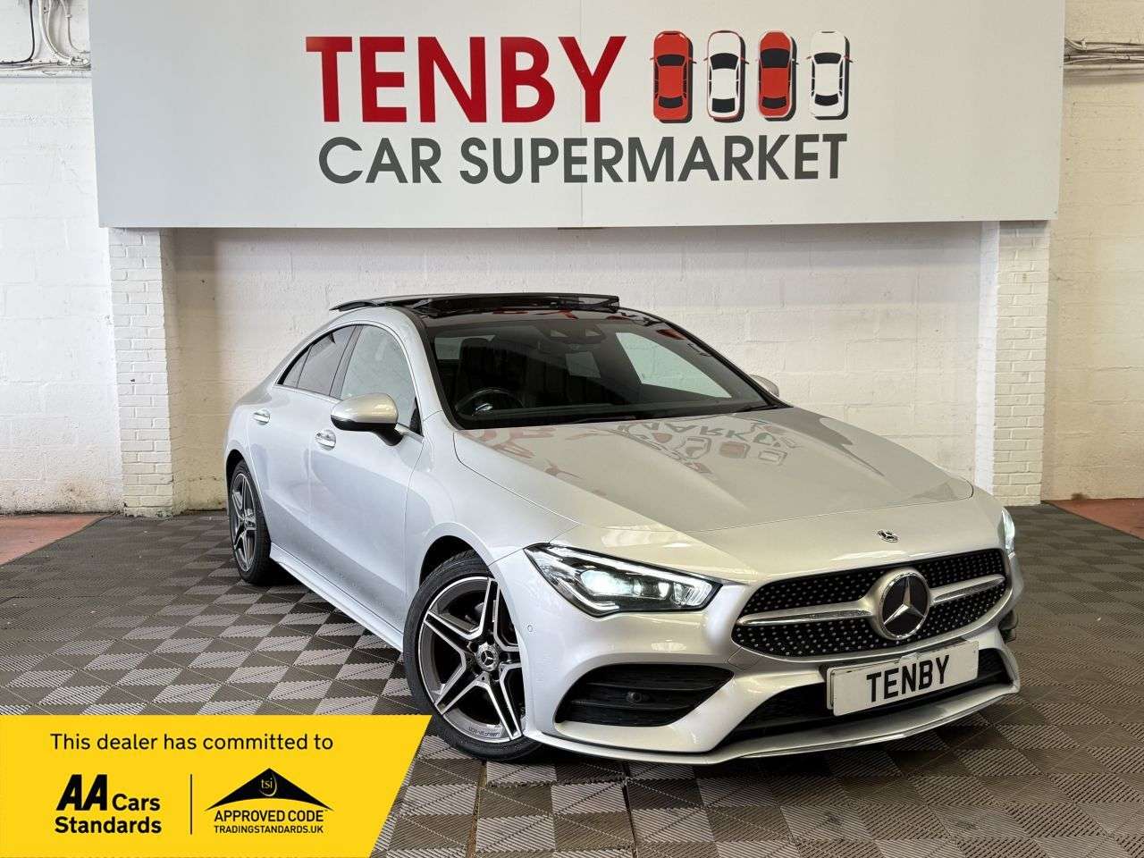 A 2021 MERCEDES-BENZ CLA 2.0 CLA220d AMG Line (Premium Plus 2) Coupe 4dr Diesel 8G-DCT Euro 6 (s/s) A 2021 MERCEDES-BENZ CLA 2.0 CLA220d AMG Line (Premium Plus 2) Coupe 4dr Diesel 8G-DCT Euro 6 (s/s)