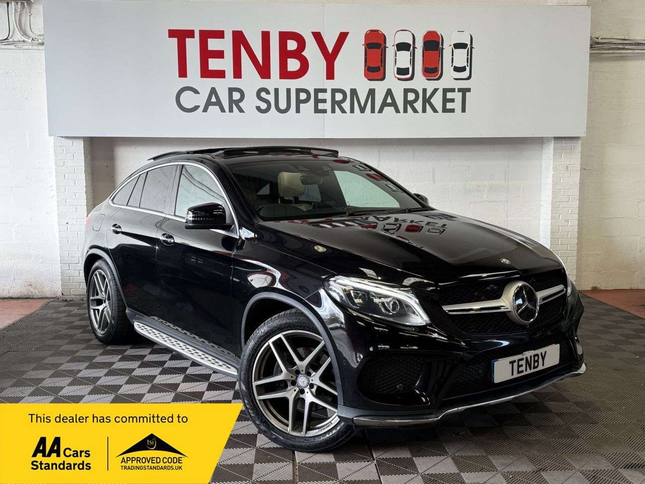A 2017 MERCEDES-BENZ GLE 3.0 GLE350d V6 designo Line Coupe 5dr Diesel G-Tronic 4MATIC Euro 6 (s/s) ( A 2017 MERCEDES-BENZ GLE 3.0 GLE350d V6 designo Line Coupe 5dr Diesel G-Tronic 4MATIC Euro 6 (s/s) (