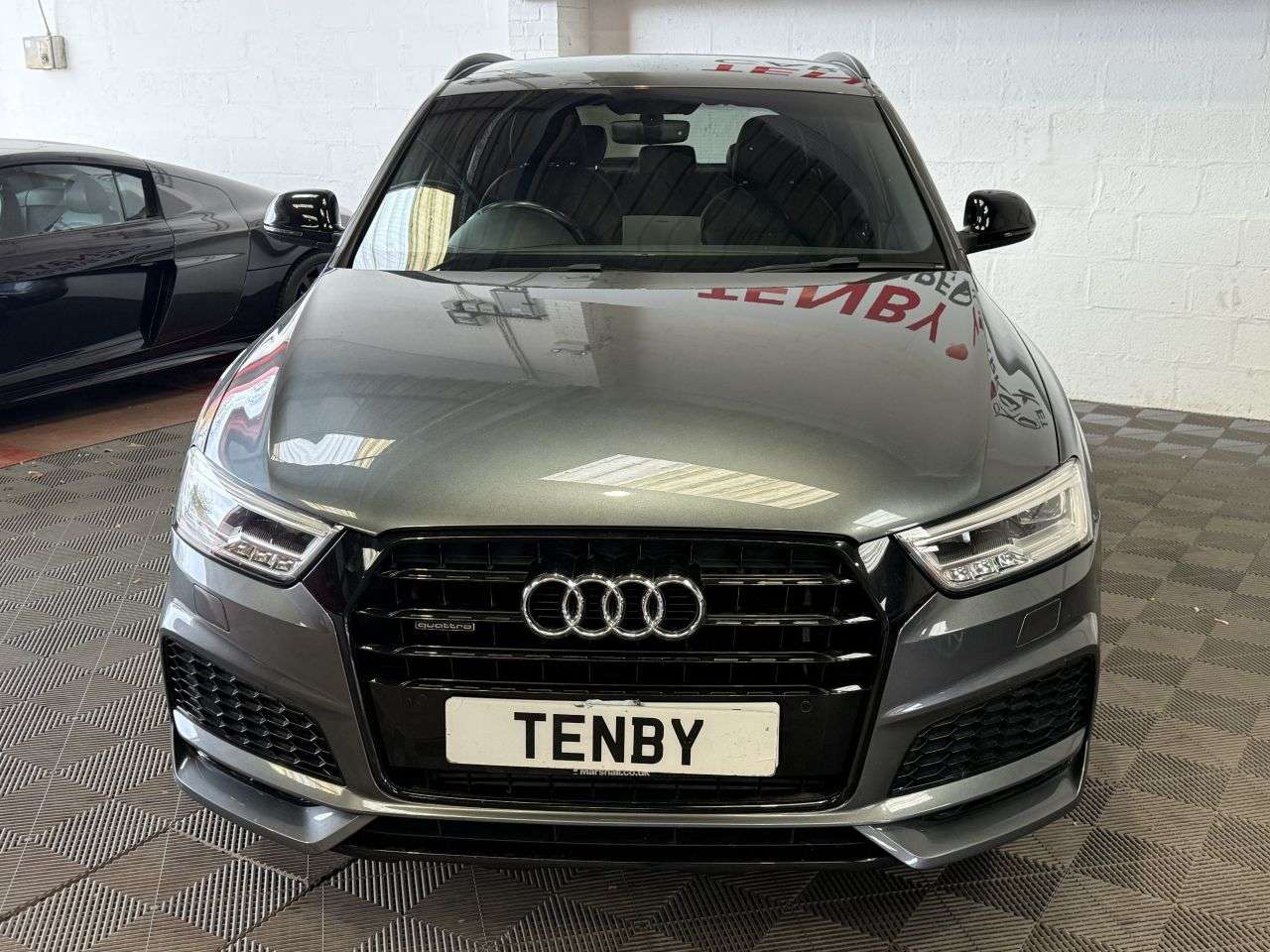 A 2018 AUDI Q3 2.0 TFSI Black Edition SUV 5dr Petrol S Tronic quattro Euro 6 (s/s) (180 ps A 2018 AUDI Q3 2.0 TFSI Black Edition SUV 5dr Petrol S Tronic quattro Euro 6 (s/s) (180 ps