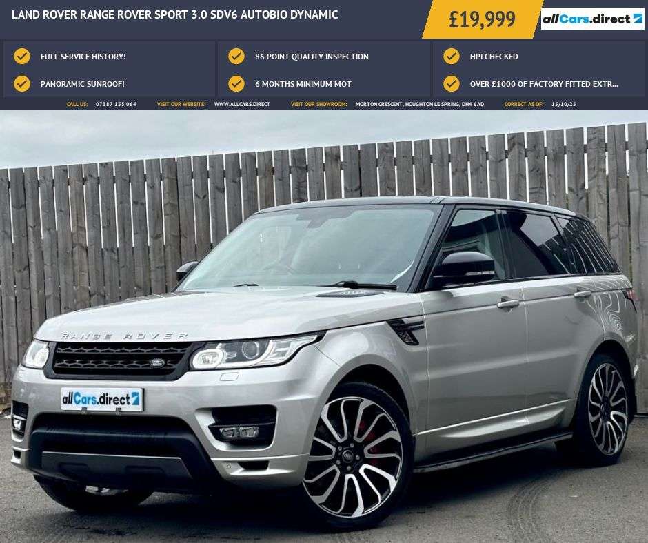 Check out this Land Rover Range Rover Sport 2015 Diesel Automatic