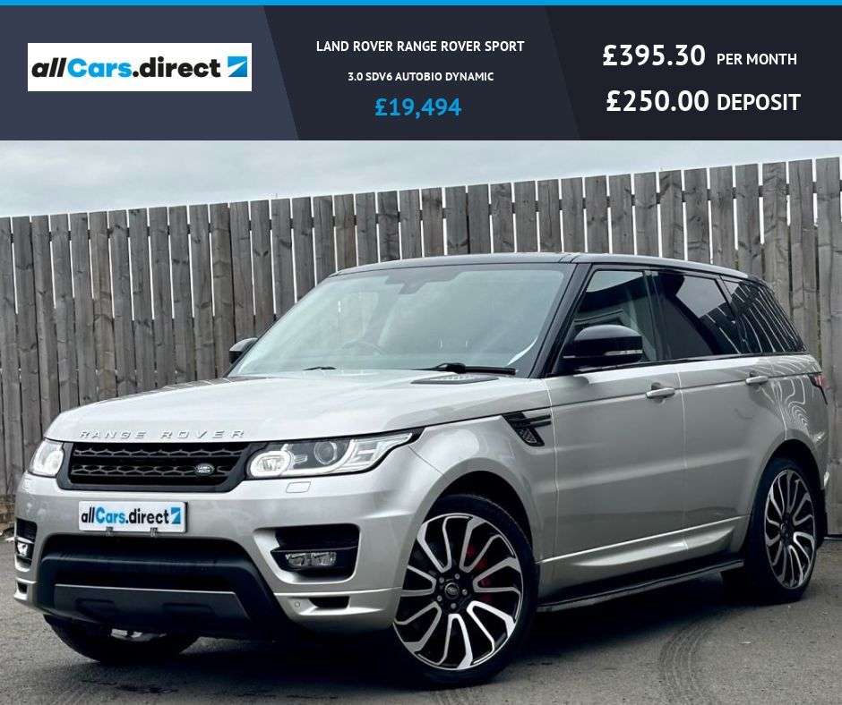 A 2015 LAND ROVER RANGE ROVER SPORT 3.0 SDV6 AUTOBIO DYNAMIC FSH! GREAT SPEC & CONDITION! A 2015 LAND ROVER RANGE ROVER SPORT 3.0 SDV6 AUTOBIO DYNAMIC FSH! GREAT SPEC & CONDITION!