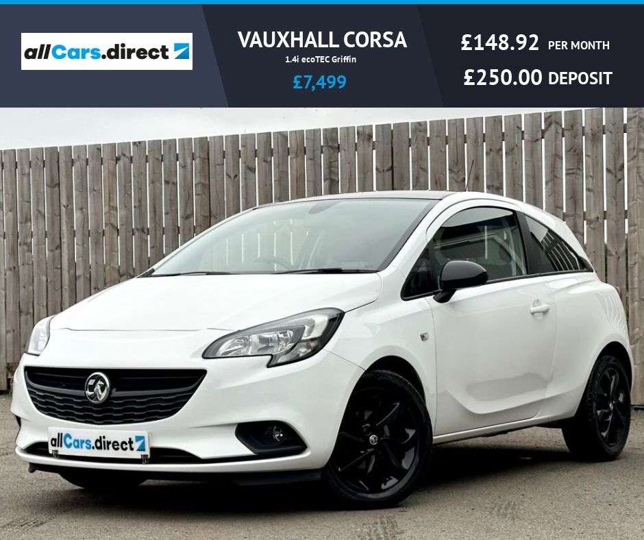 A 2019 VAUXHALL CORSA 1.4i ecoTEC Griffin FSH! APPLE CAR PLAY! A 2019 VAUXHALL CORSA 1.4i ecoTEC Griffin FSH! APPLE CAR PLAY!