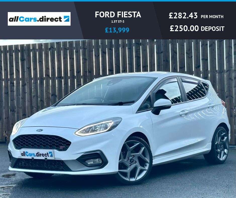 A 2019 FORD FIESTA 1.5T ST-3 FSH! GREAT SPEC! A 2019 FORD FIESTA 1.5T ST-3 FSH! GREAT SPEC!