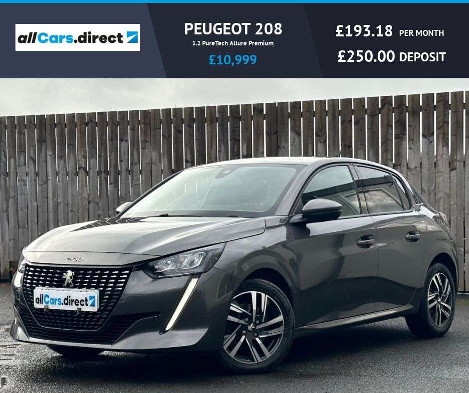 A 2021 PEUGEOT 208 1.2 PureTech Allure Premium APPLE CAR PLAY! A 2021 PEUGEOT 208 1.2 PureTech Allure Premium APPLE CAR PLAY!