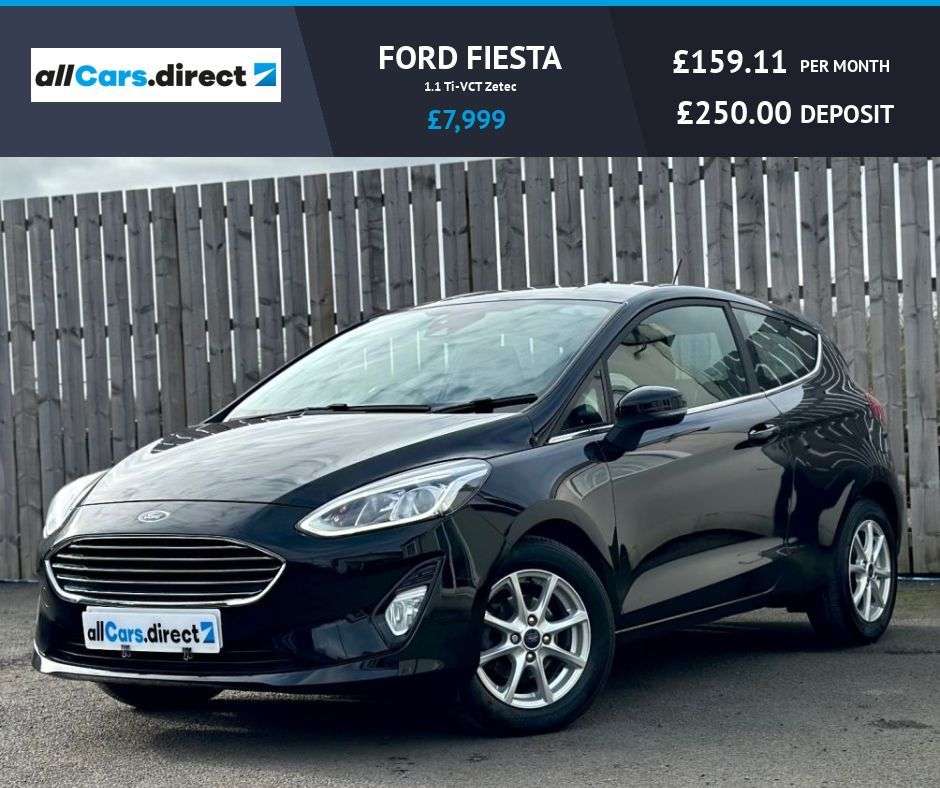 A 2018 FORD FIESTA 1.1 Ti-VCT Zetec APPLE/ANDROID CAR PLAY! A 2018 FORD FIESTA 1.1 Ti-VCT Zetec APPLE/ANDROID CAR PLAY!