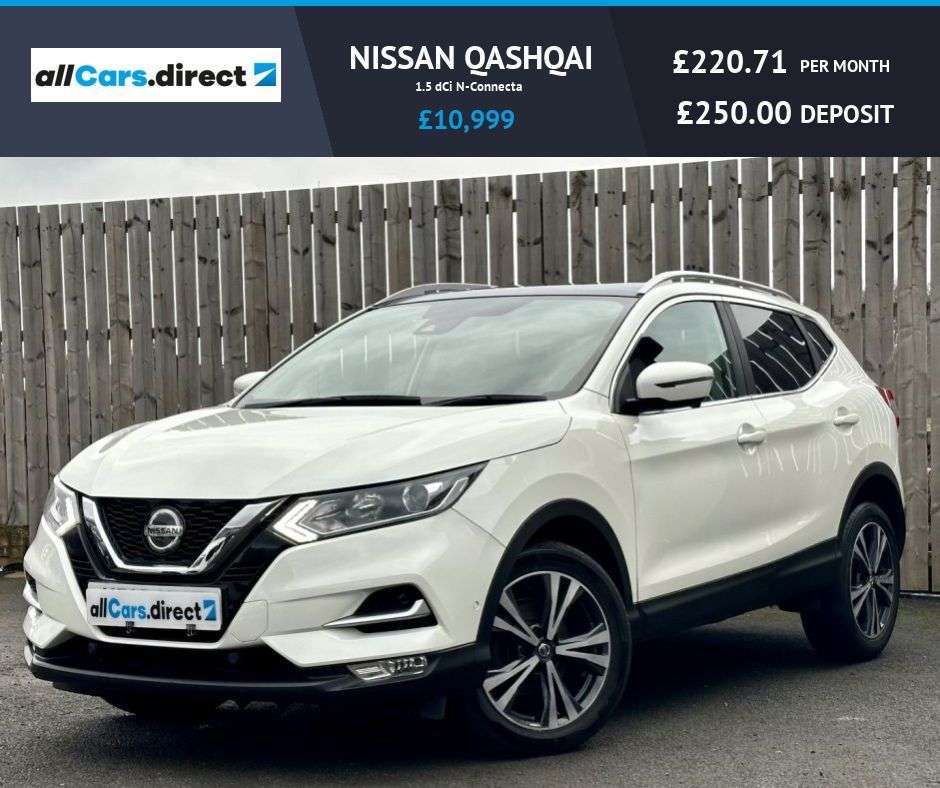 A 2019 NISSAN QASHQAI 1.5 dCi N-Connecta GREAT VALUE HIGH SPEC! A 2019 NISSAN QASHQAI 1.5 dCi N-Connecta GREAT VALUE HIGH SPEC!
