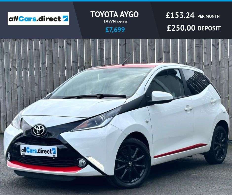 A 2017 TOYOTA AYGO 1.0 VVT-i x-press FULL TOYOTA SERVICE HISTORY!! A 2017 TOYOTA AYGO 1.0 VVT-i x-press FULL TOYOTA SERVICE HISTORY!!
