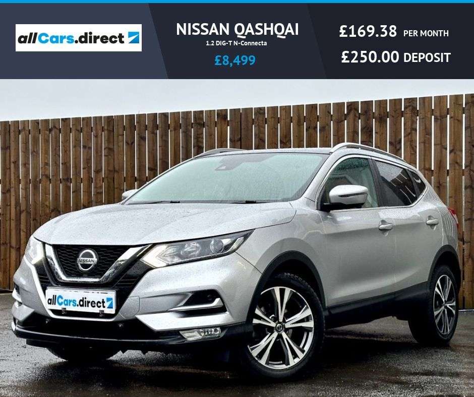 A 2018 NISSAN QASHQAI 1.2 DIG-T N-Connecta GREAT VALUE! A 2018 NISSAN QASHQAI 1.2 DIG-T N-Connecta GREAT VALUE!
