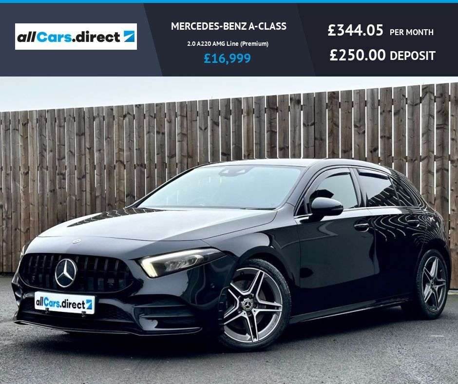 A 2019 MERCEDES-BENZ A-CLASS 2.0 A220 AMG Line (Premium) FSH WITH UPGRADES! A 2019 MERCEDES-BENZ A-CLASS 2.0 A220 AMG Line (Premium) FSH WITH UPGRADES!