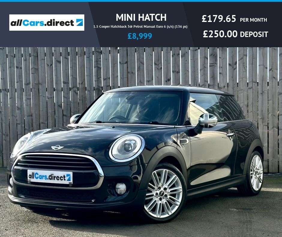 A 2017 MINI HATCH 1.5 Cooper A 2017 MINI HATCH 1.5 Cooper
