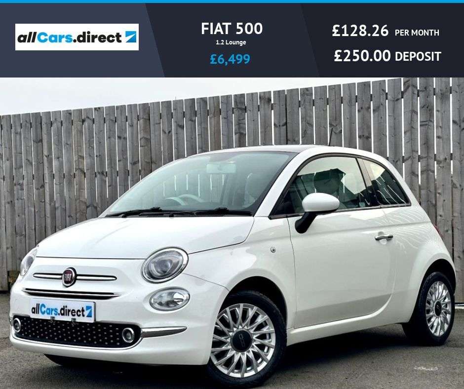 A 2018 FIAT 500 1.2 Lounge FSH! A 2018 FIAT 500 1.2 Lounge FSH!