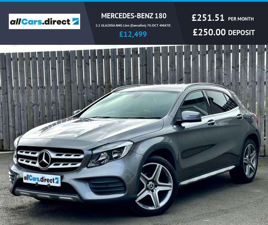 A 2018 MERCEDES-BENZ 180 2.1 GLA200d AMG Line (Executive) 7G-DCT 4MATIC STUNNING LOOKS! A 2018 MERCEDES-BENZ 180 2.1 GLA200d AMG Line (Executive) 7G-DCT 4MATIC STUNNING LOOKS!