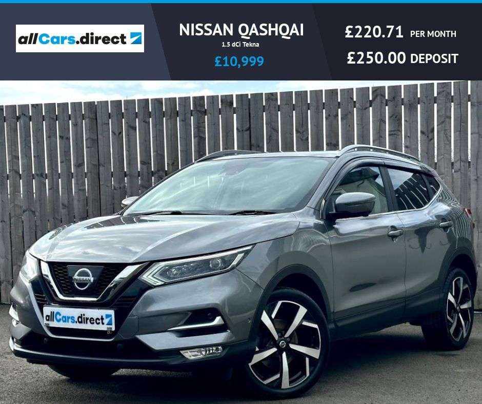 A 2018 NISSAN QASHQAI 1.5 dCi Tekna GREAT SPEC! FSH! A 2018 NISSAN QASHQAI 1.5 dCi Tekna GREAT SPEC! FSH!