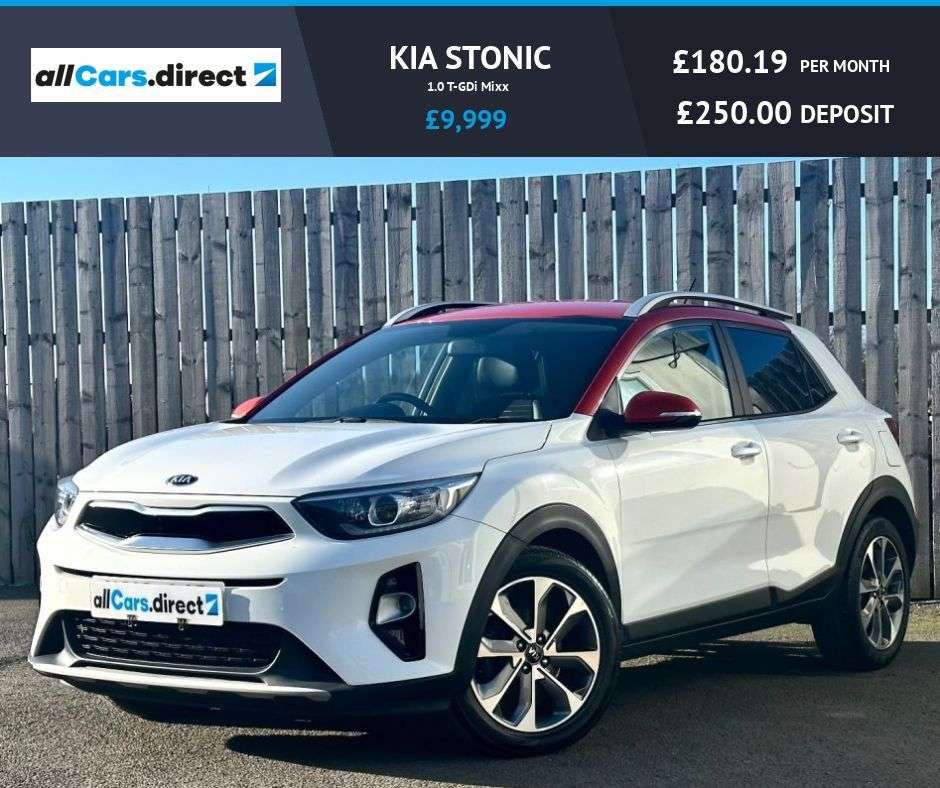A 2019 KIA STONIC 1.0 T-GDi Mixx ONE OWNER! A 2019 KIA STONIC 1.0 T-GDi Mixx ONE OWNER!