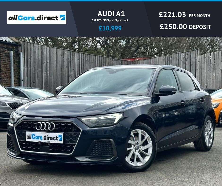 A 2019 AUDI A1 1.0 TFSI 30 Sport Sportback APPLE CAR PLAY! A 2019 AUDI A1 1.0 TFSI 30 Sport Sportback APPLE CAR PLAY!