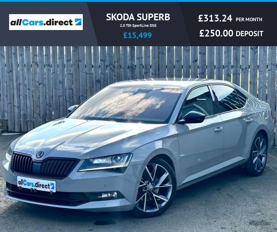 A 2018 SKODA SUPERB 2.0 TDI SportLine DSG FSH INC T/BELT! A 2018 SKODA SUPERB 2.0 TDI SportLine DSG FSH INC T/BELT!