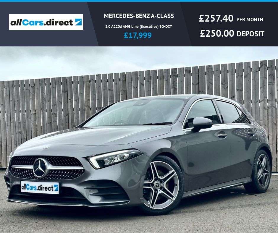 A 2021 MERCEDES-BENZ A-CLASS 2.0 A220d AMG Line (Executive) FSH! GREAT SPEC! A 2021 MERCEDES-BENZ A-CLASS 2.0 A220d AMG Line (Executive) FSH! GREAT SPEC!